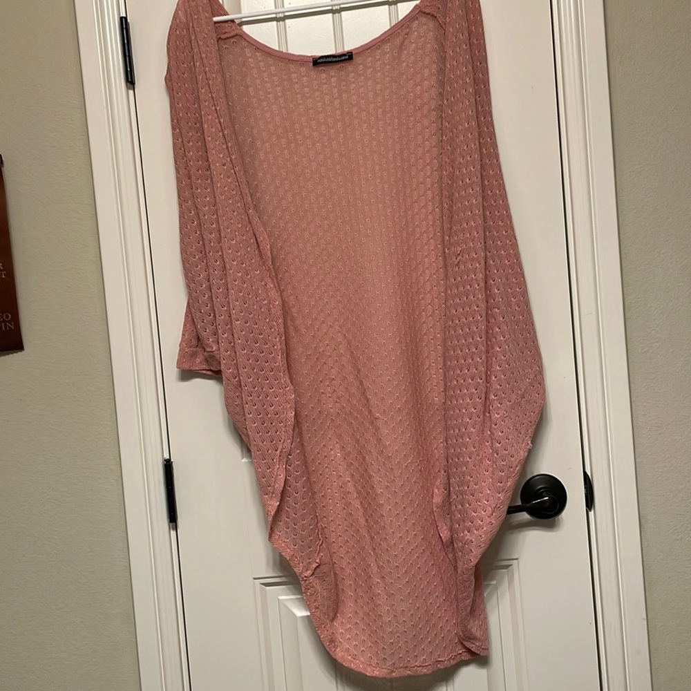 Pink Cardigan